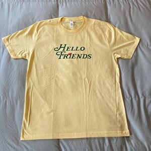 “Hello Friends” Golf Tshirt Masters Tournament Style